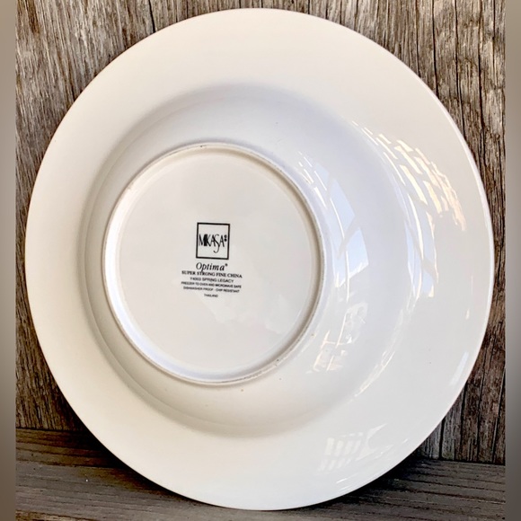 Vintage Discontinued MIKASA Optima SPRING LEGACY Rimmed Soup Bowl Replacement - Picture 10 of 13